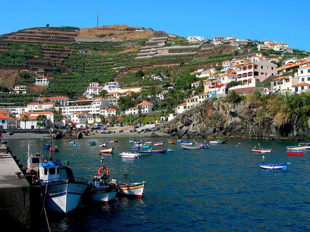 /Camara de Lobos en Madeira