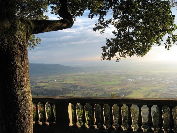 /Panorámica de la Toscana