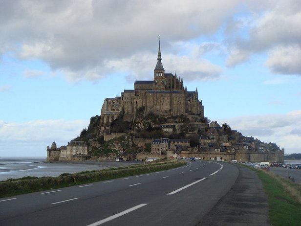 /Acceso al Mont Saint-Michel
